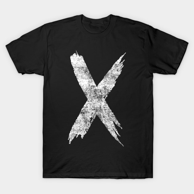 Grunge X T-Shirt by erock